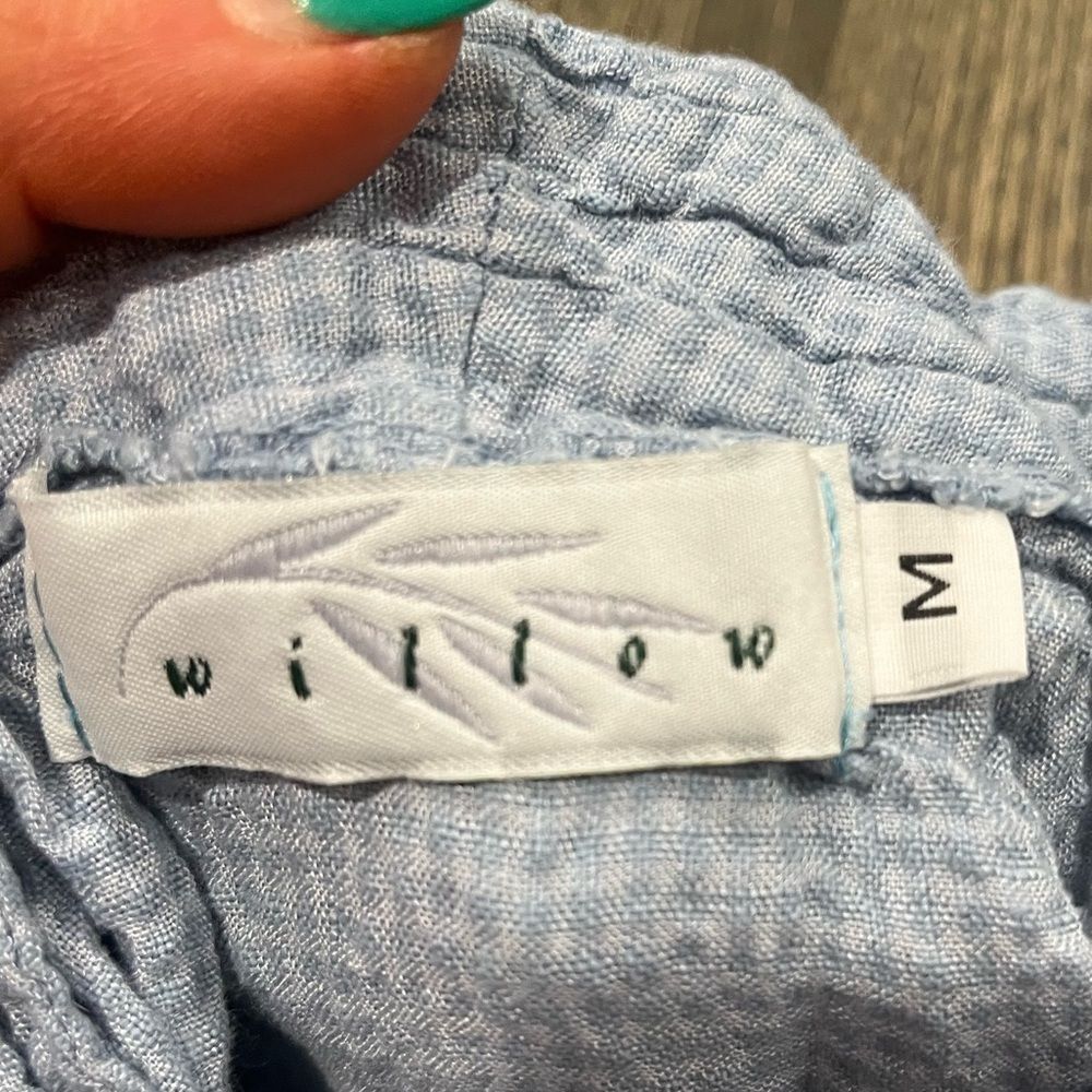 Willow Jacket Gingham Button Front Long Sleeves L… - image 2